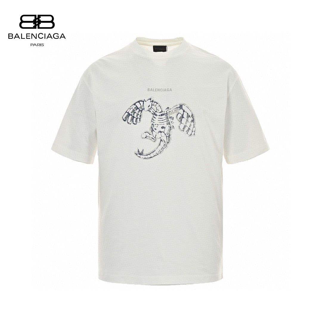 Balenciaga T-Shirt - Lobster Graphic - Phantom Kicks