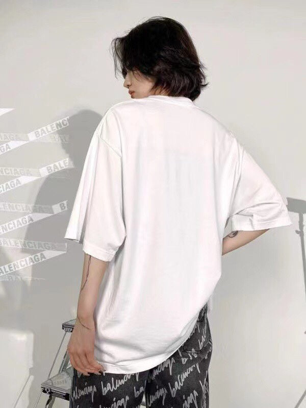 Balenciaga T-shirt with Script Logo - Phantom Kicks