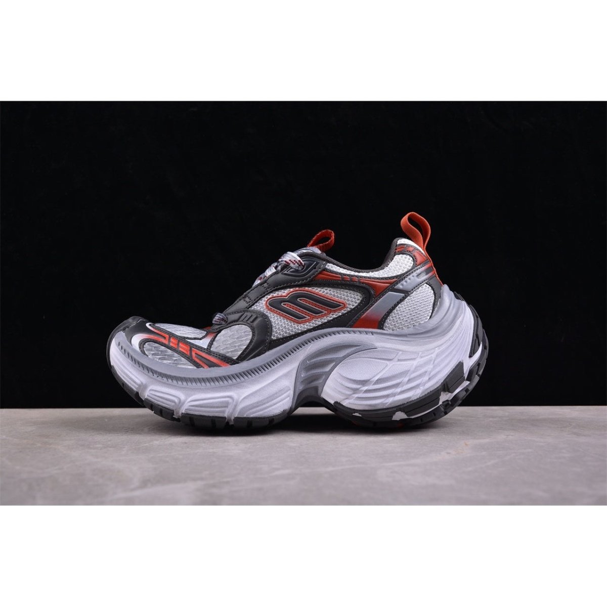 BALENCIAGA 10XL x CHARCOAL GREY RED - Phantom Kicks