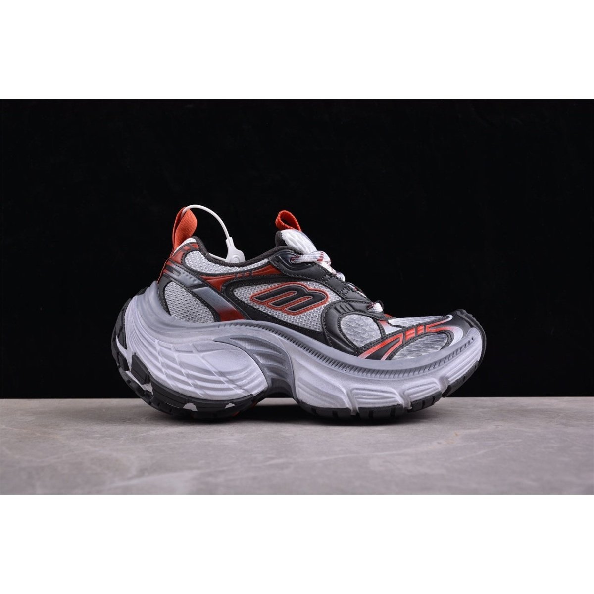 BALENCIAGA 10XL x CHARCOAL GREY RED - Phantom Kicks