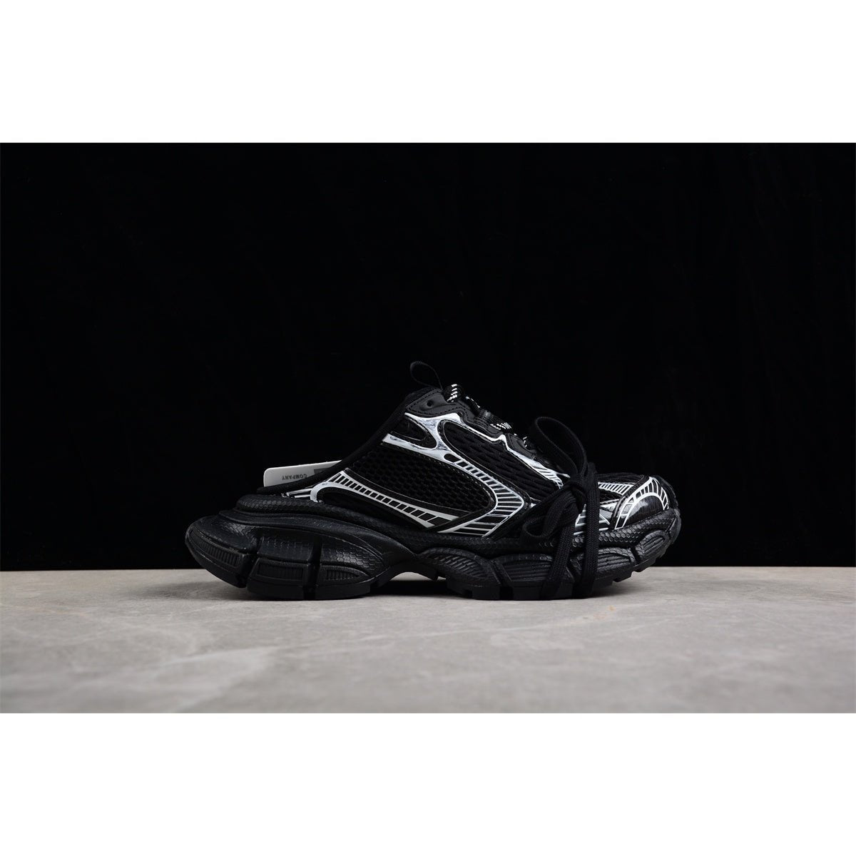 BALENCIAGA 3XL MULE x BLACK WHITE - Phantom Kicks