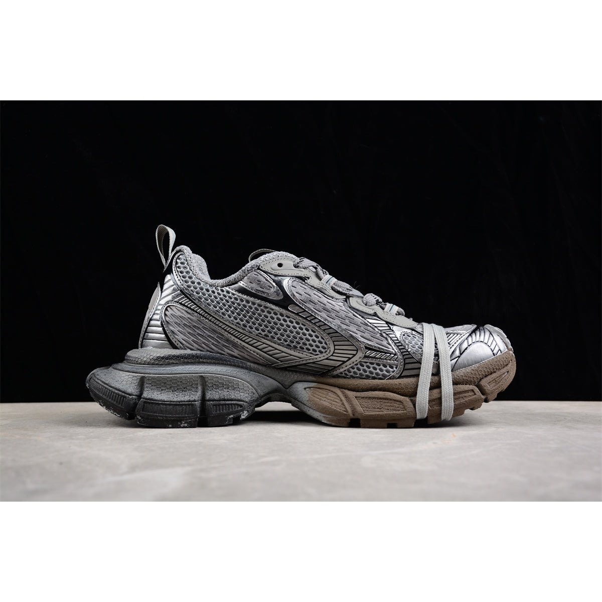 BALENCIAGA 3XL x BAL GREY BLACK - Phantom Kicks