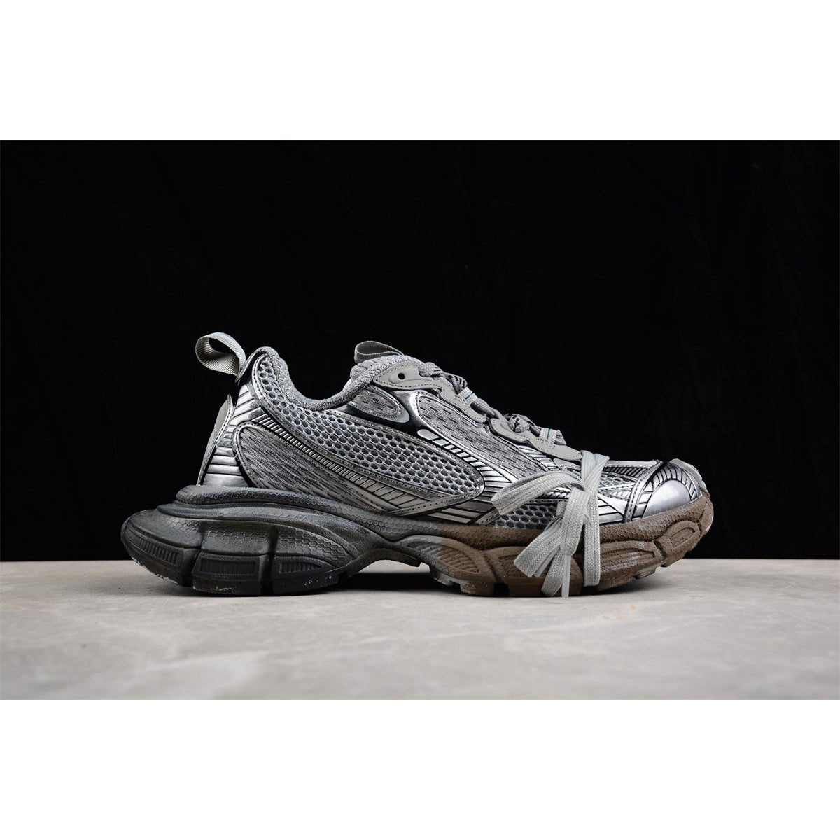 BALENCIAGA 3XL x BAL GREY BLACK - Phantom Kicks