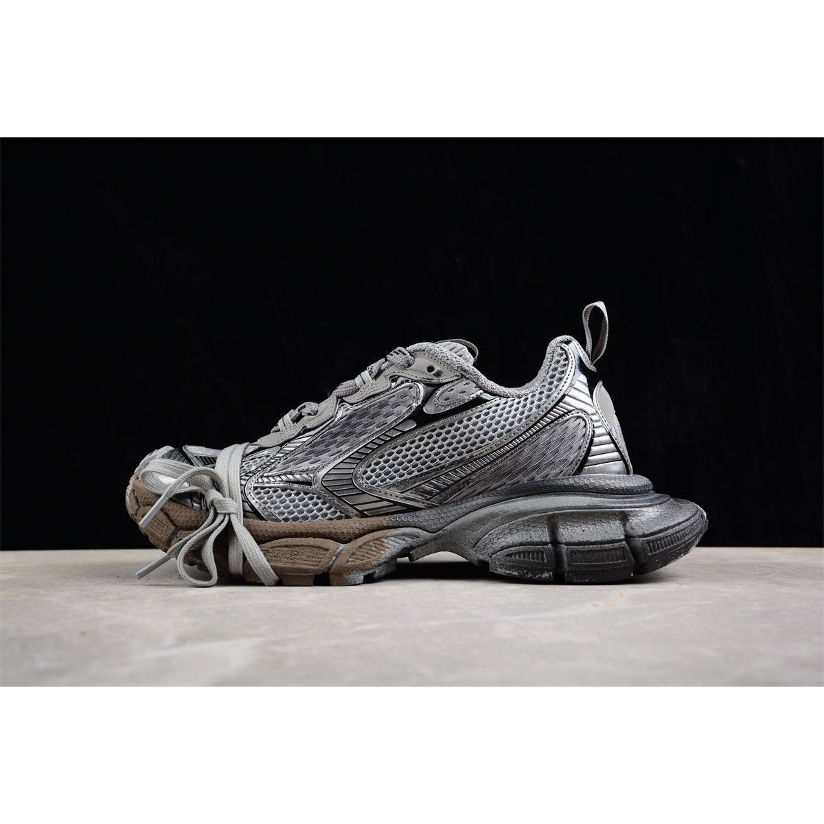 BALENCIAGA 3XL x BAL GREY BLACK - Phantom Kicks