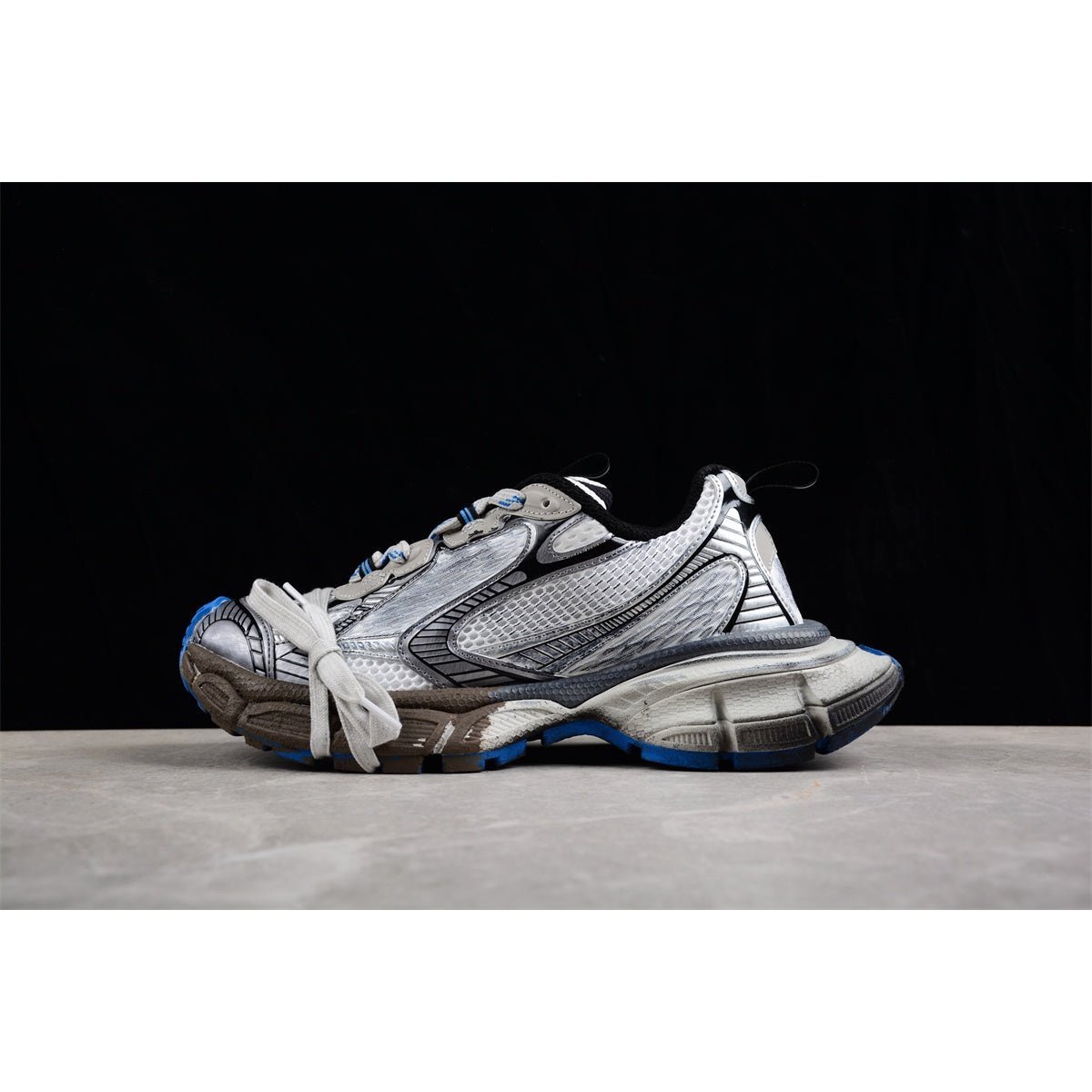 BALENCIAGA 3XL x GRAY BLUE-GRAFFITI - Phantom Kicks