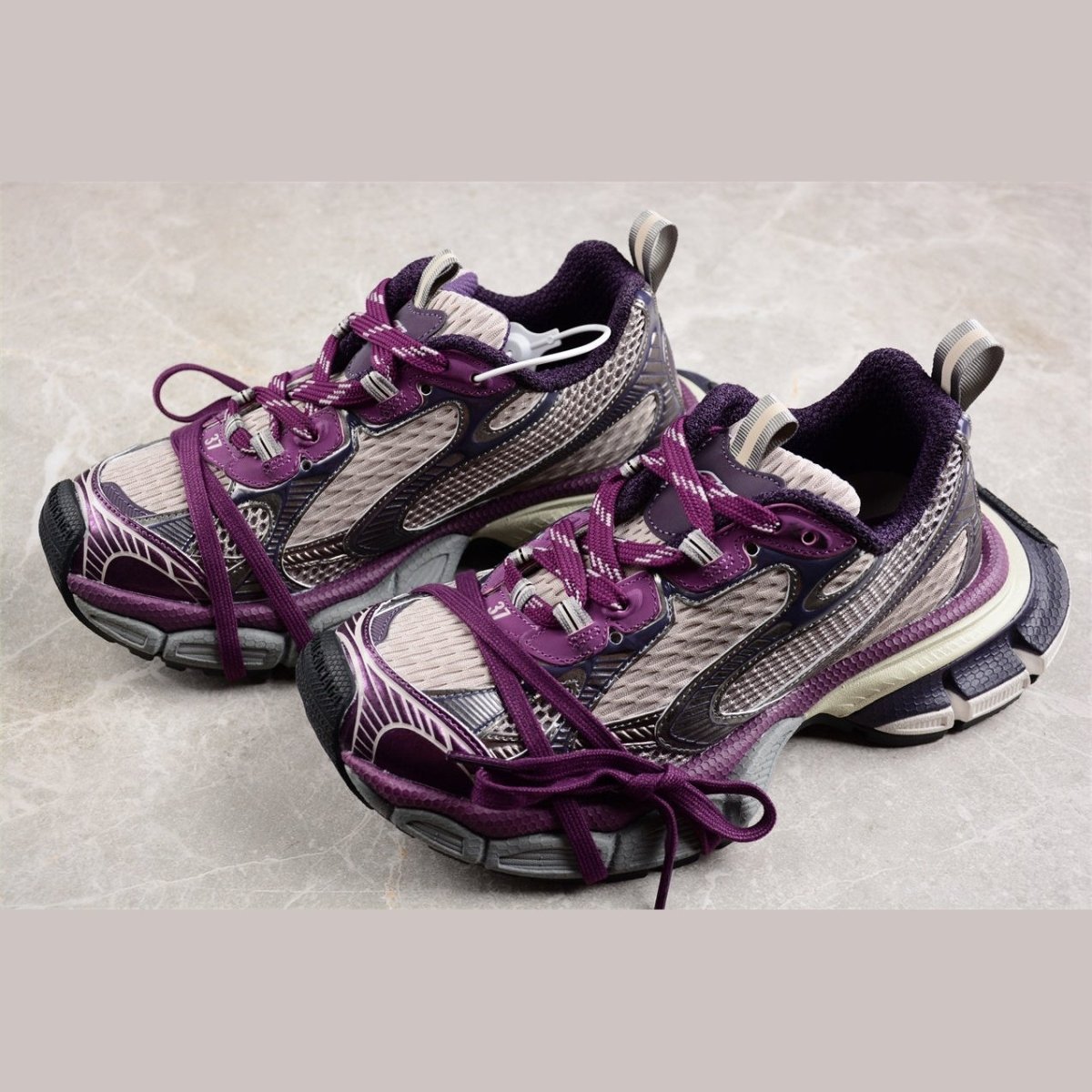 BALENCIAGA 3XL x PURPLE GREY - Phantom Kicks