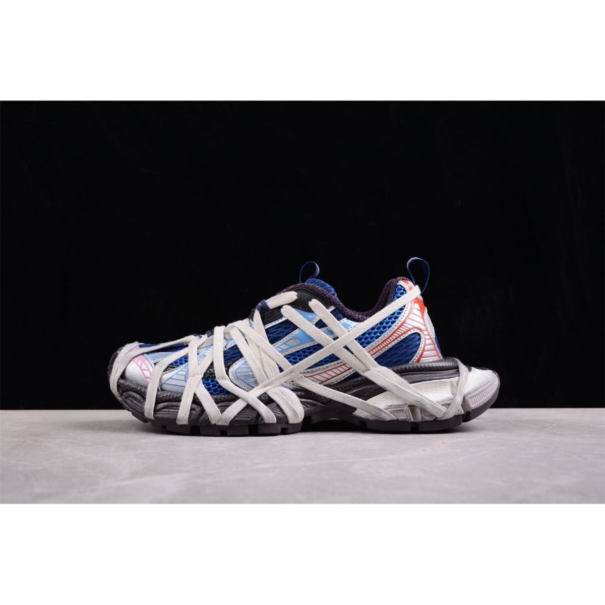 BALENCIAGA 3XL x ROYAL BLUE SILVER - Phantom Kicks