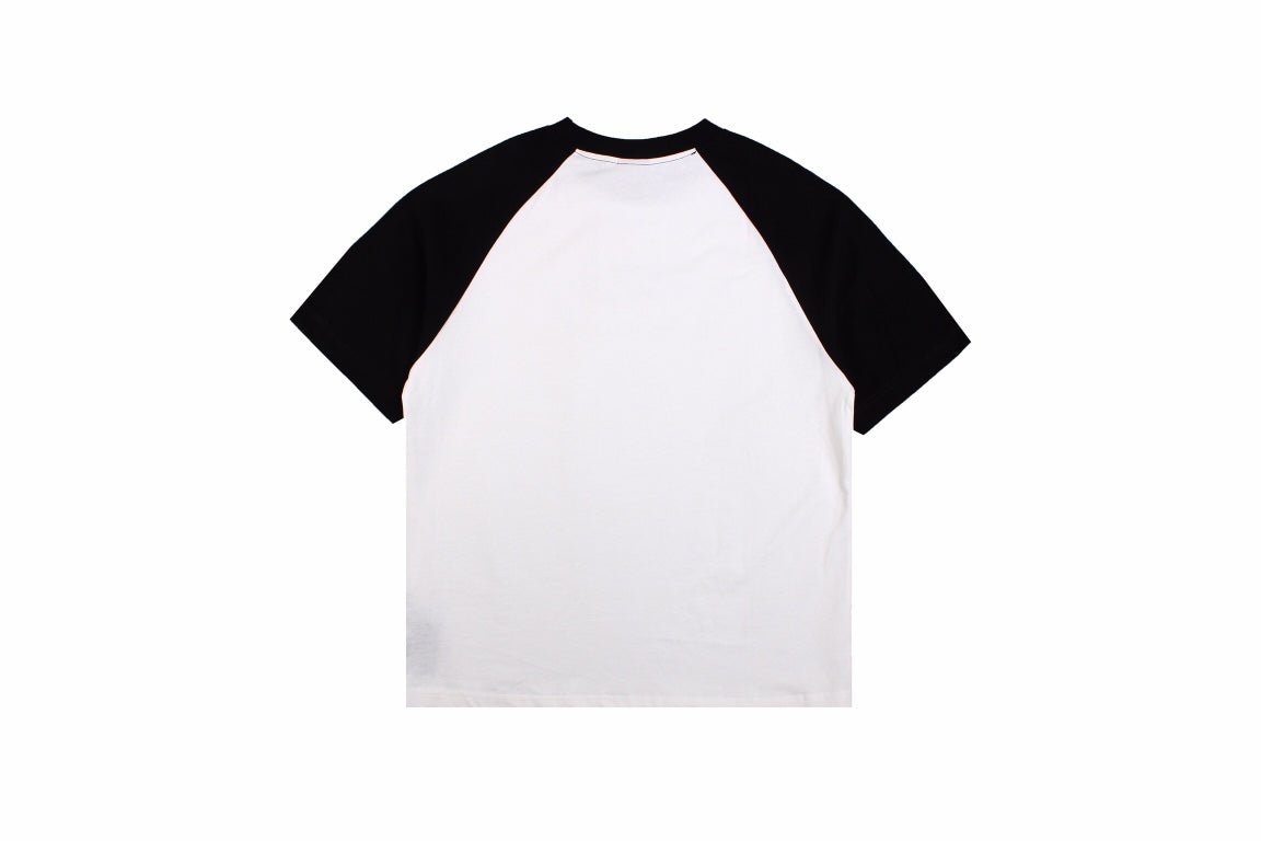 BALENCIAGA LOGO PRINT T-SHIRT BLACK WHITE - Phantom Kicks