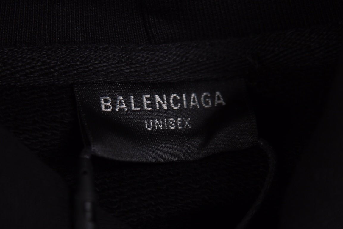 Balenciaga Black Be Yourself Hoodie - Phantom Kicks