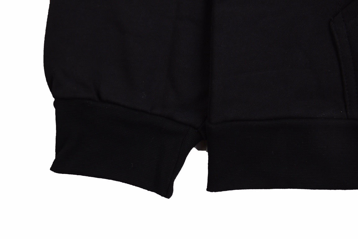BALENCIAGA GRAPHIC LOGO HOODIE BLACK - Phantom Kicks