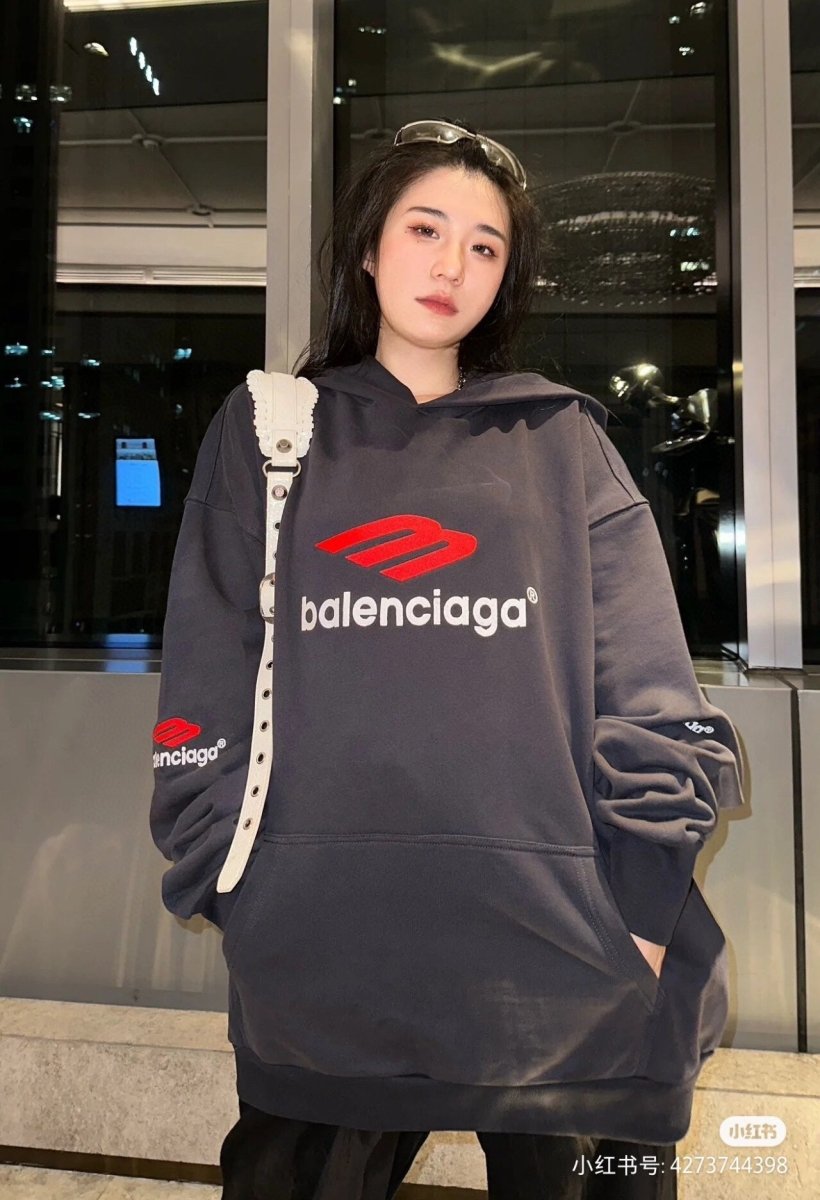 Balenciaga Black Hoodie - Phantom Kicks