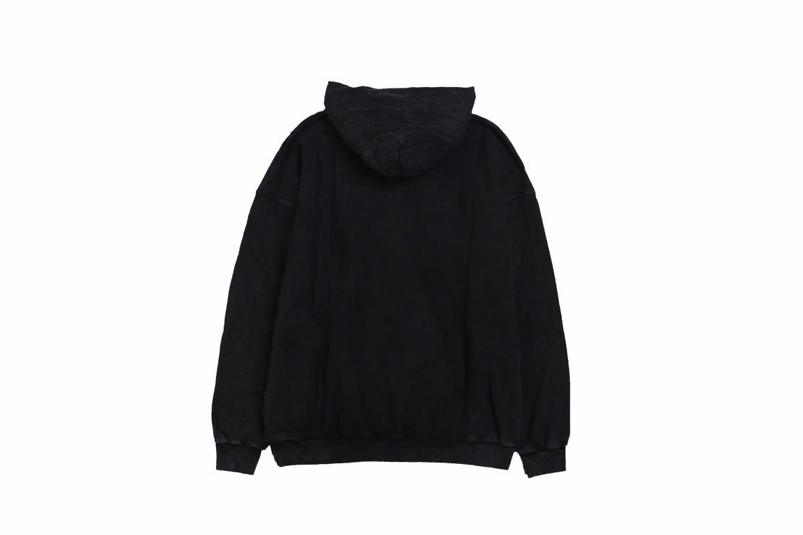 Balenciaga Black Oversized Hoodie - Phantom Kicks