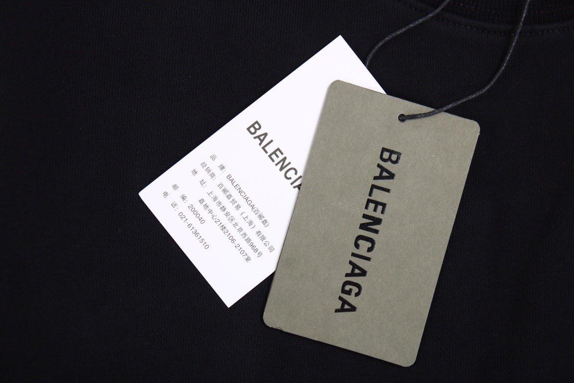 Balenciaga Black Sweatshirt - Phantom Kicks