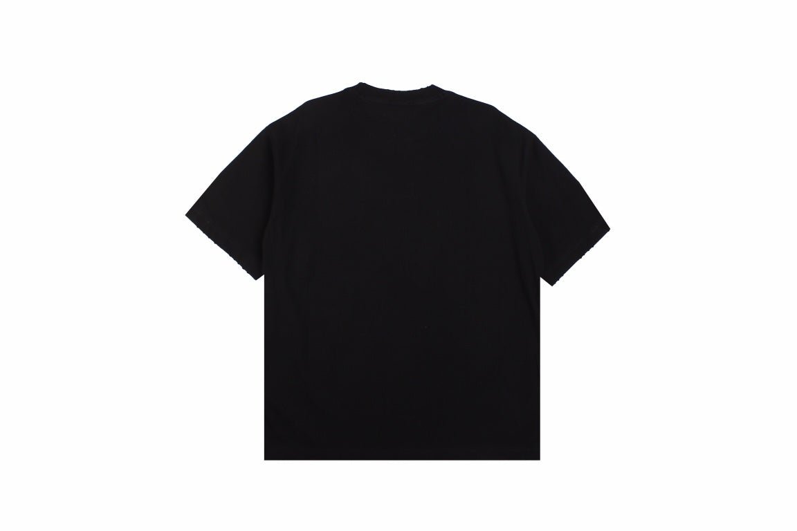 BALENCIAGA METALLIC DESIGN T-SHIRT BLACK - Phantom Kicks