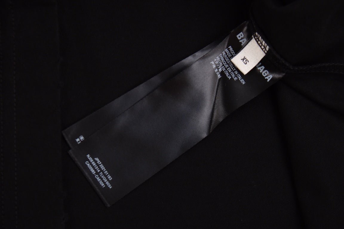 BALENCIAGA METALLIC DESIGN T-SHIRT BLACK - Phantom Kicks
