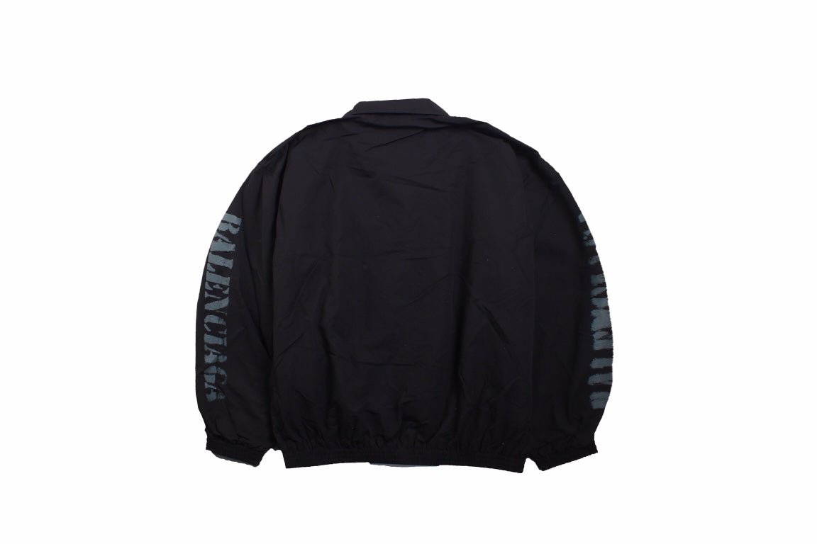 Balenciaga Black Zip-Up Jacket - Phantom Kicks