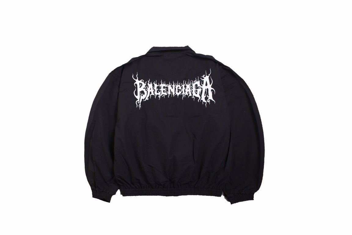 Balenciaga Black Zip-Up Jacket - Phantom Kicks