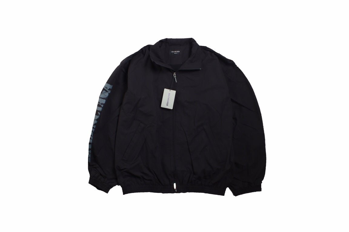 Balenciaga Black Zip-Up Jacket - Phantom Kicks