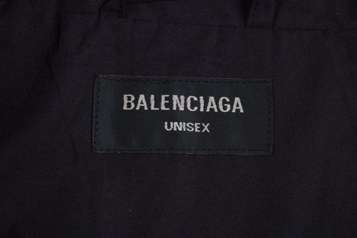 Balenciaga Black Zip-Up Jacket - Phantom Kicks
