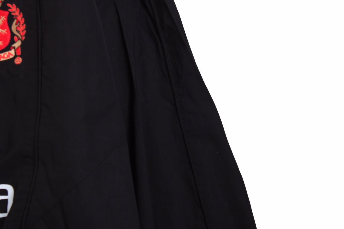 Balenciaga Black Zip-Up Track Jacket - Phantom Kicks