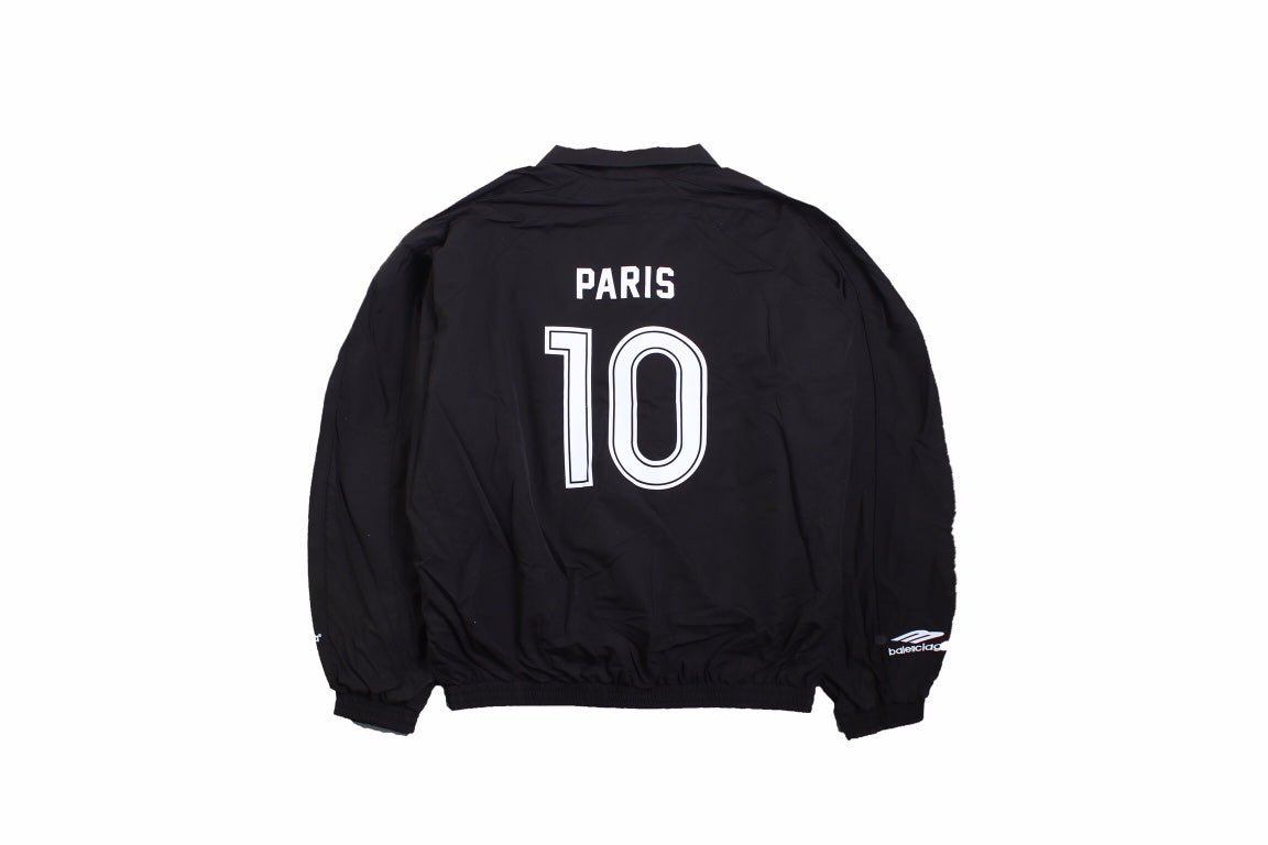 Balenciaga Black Zip-Up Track Jacket - Phantom Kicks