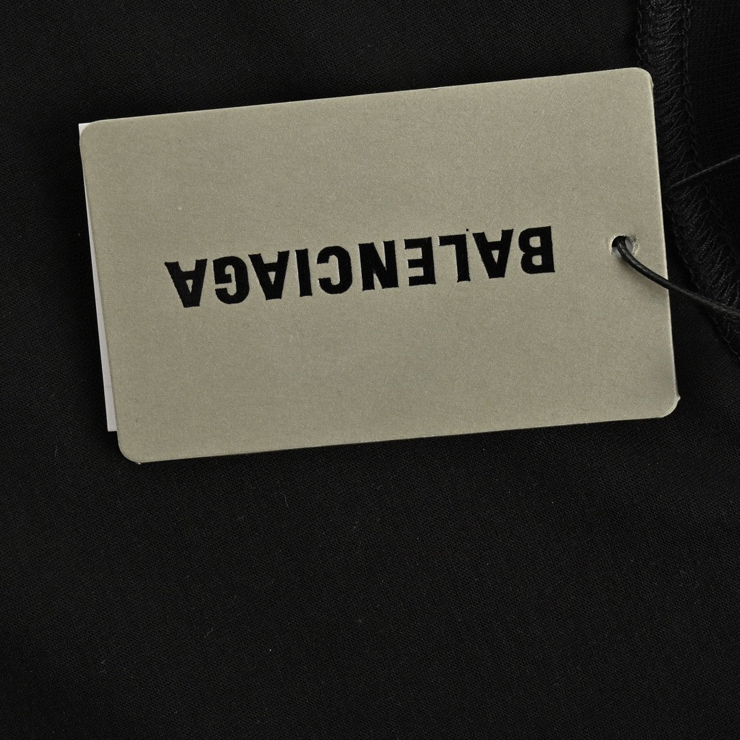 BALENCIAGA VINTAGE LOGO T-SHIRT BLACK - Phantom Kicks