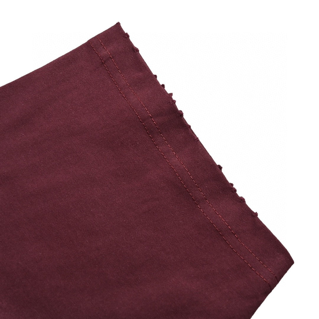 Balenciaga Burgundy Logo T-Shirt - Phantom Kicks