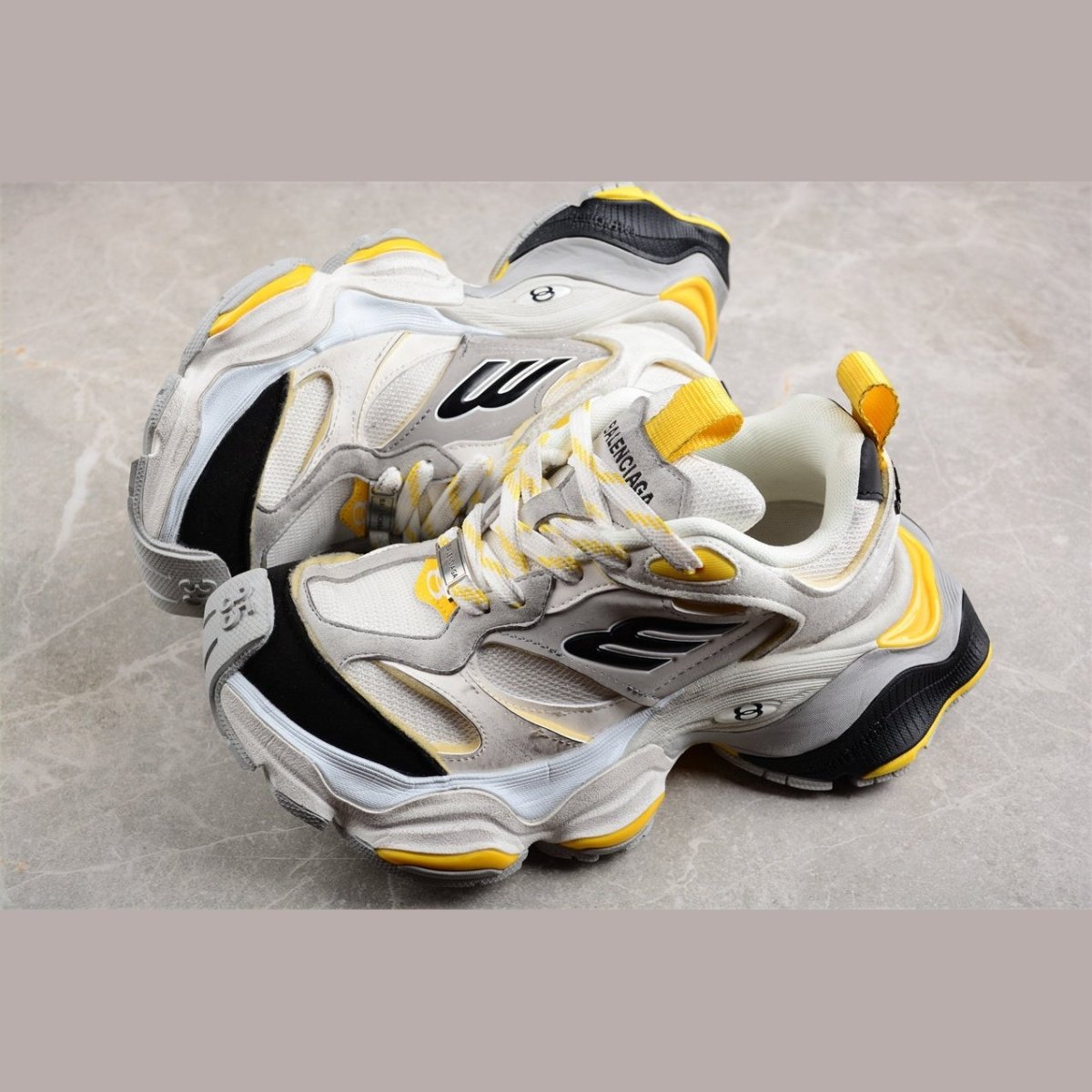 BALENCIAGA CARGO x GREY BLACK YELLOW - Phantom Kicks