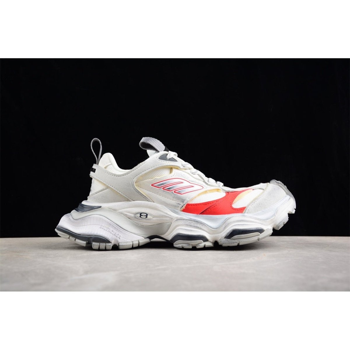 BALENCIAGA CARGO x WHITE GREY RED - Phantom Kicks
