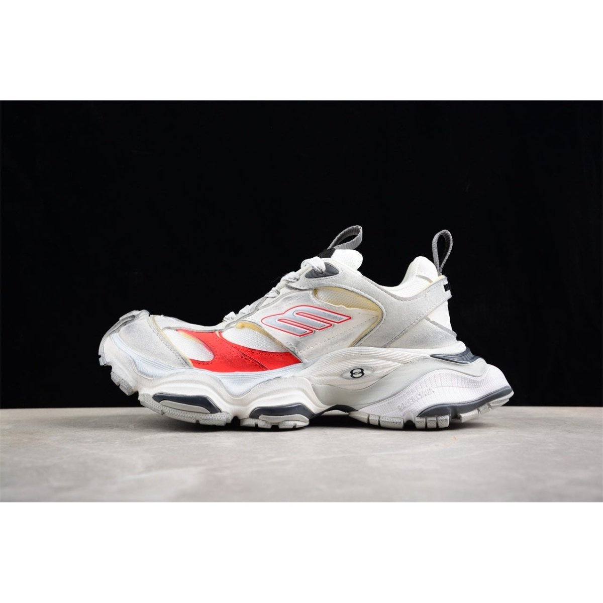 BALENCIAGA CARGO x WHITE GREY RED - Phantom Kicks
