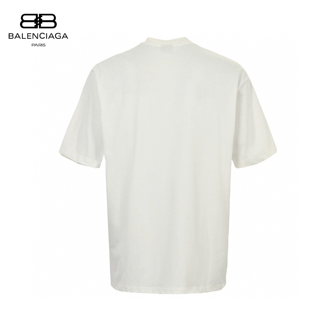 Balenciaga CD Graphic White T-Shirt - Phantom Kicks