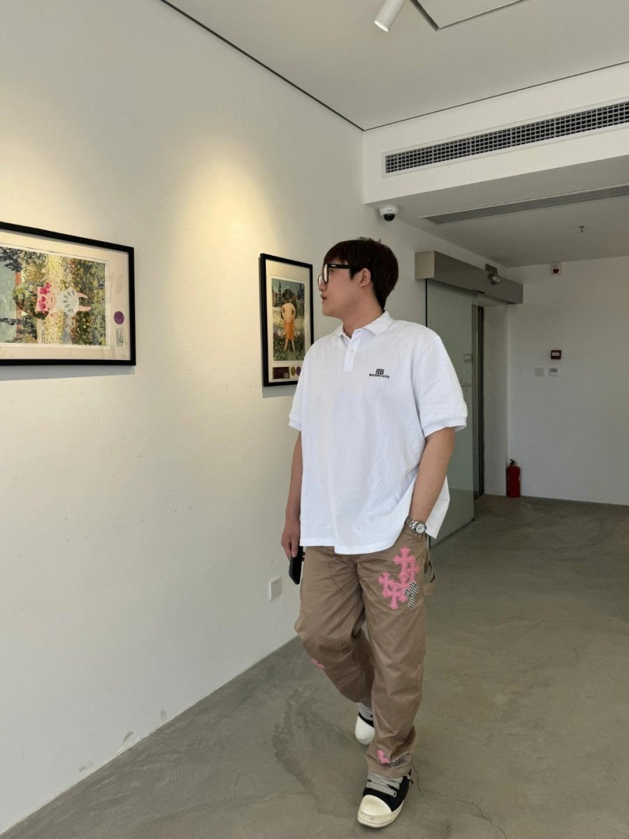Balenciaga Classic Logo Polo Shirt - Phantom Kicks