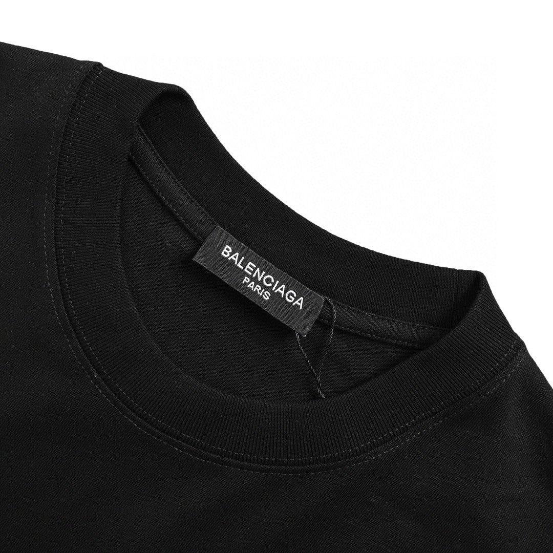 Balenciaga Crystal Logo T-Shirt in Black - Phantom Kicks