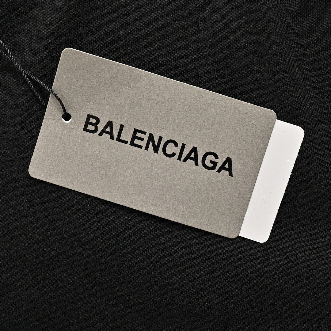 Balenciaga Crystal Logo T-Shirt in Black - Phantom Kicks