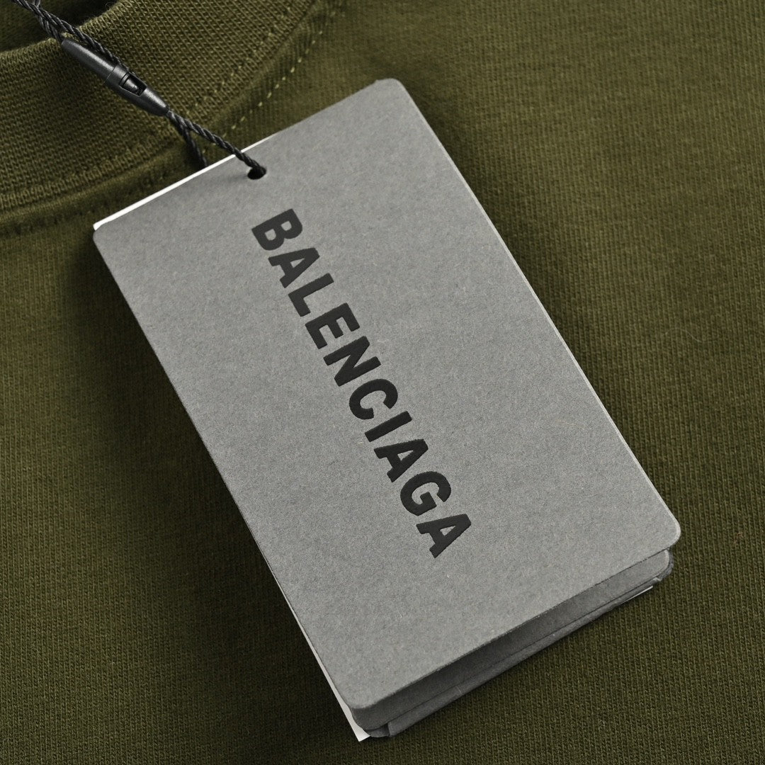 Balenciaga Design Team T-Shirt (Olive Green) - Phantom Kicks