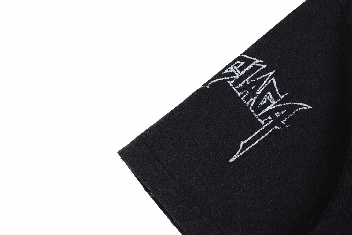 BALENCIAGA DEVIL'S EIFFEL TOWER GRAPHIC T-SHIRT BLACK - Phantom Kicks