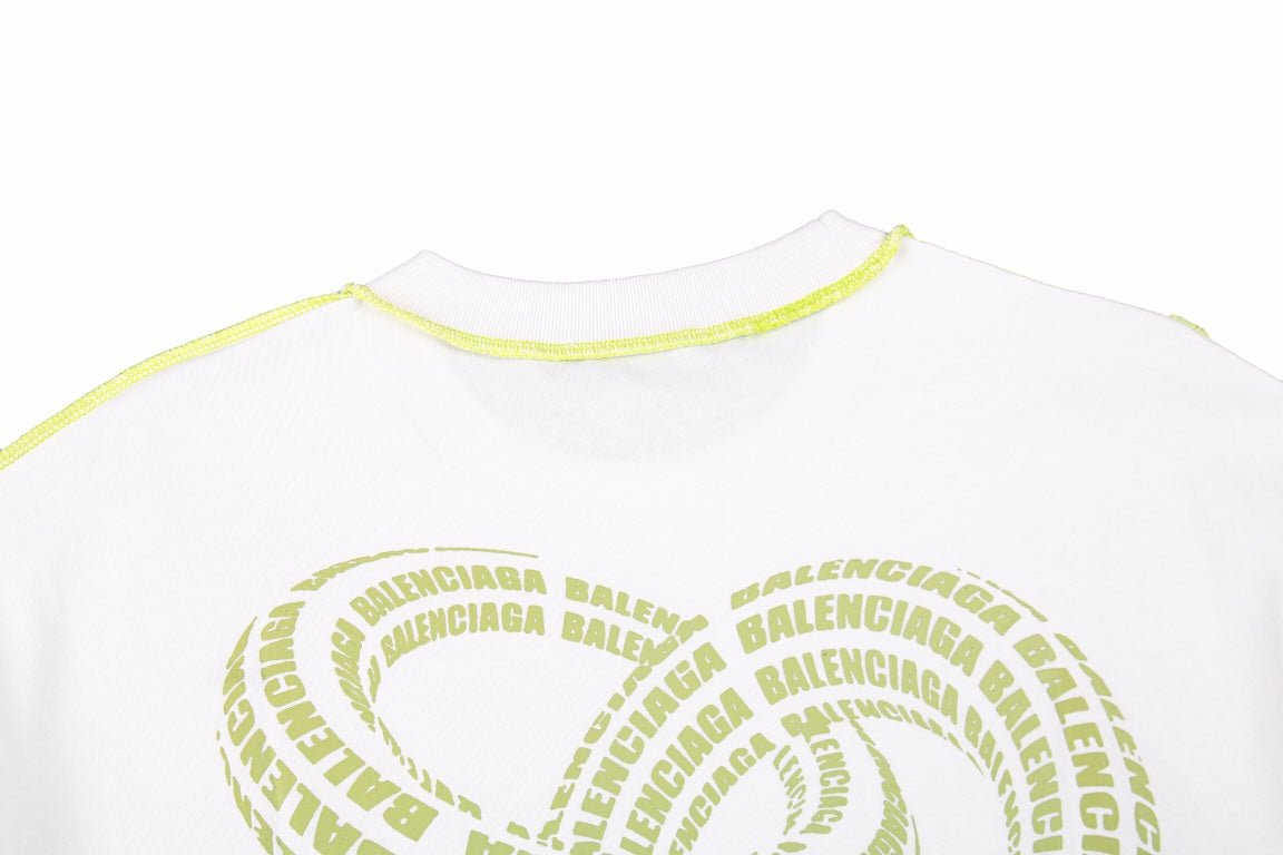 Balenciaga Digital Age Logo T-Shirt - Phantom Kicks