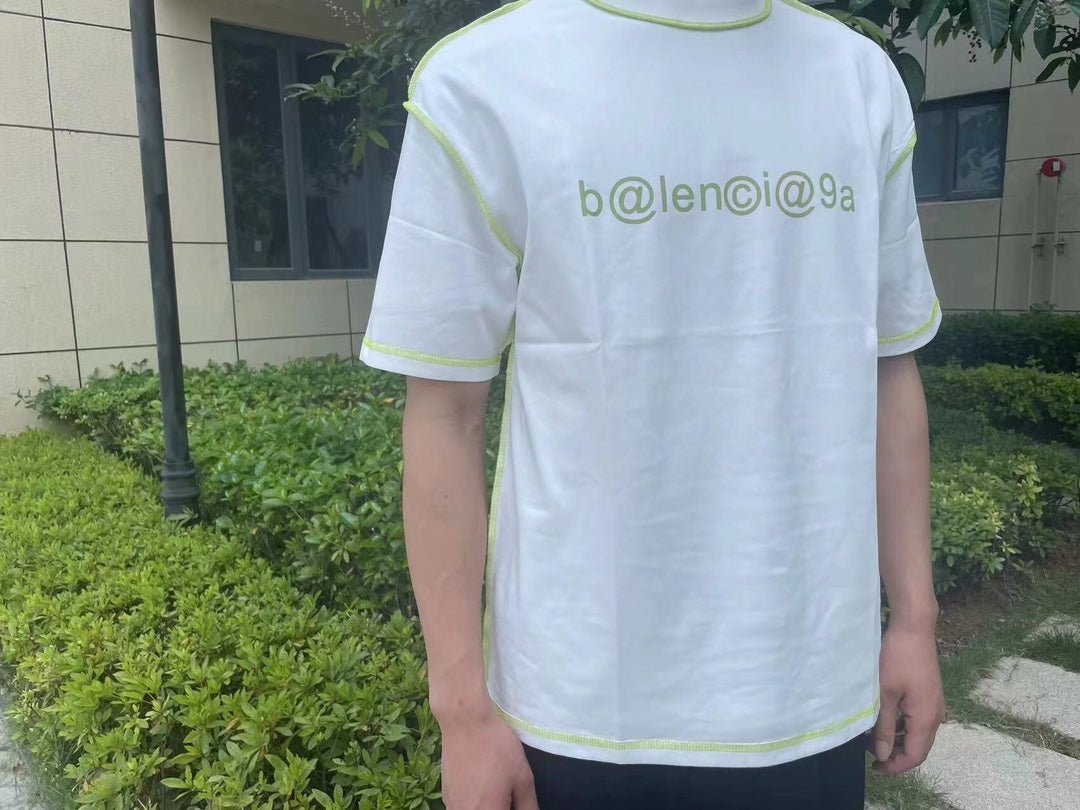 Balenciaga Digital Age Logo T-Shirt - Phantom Kicks