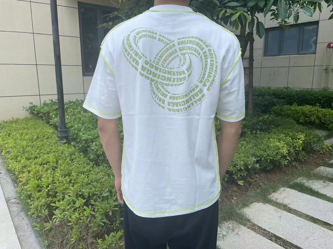 Balenciaga Digital Age Logo T-Shirt - Phantom Kicks