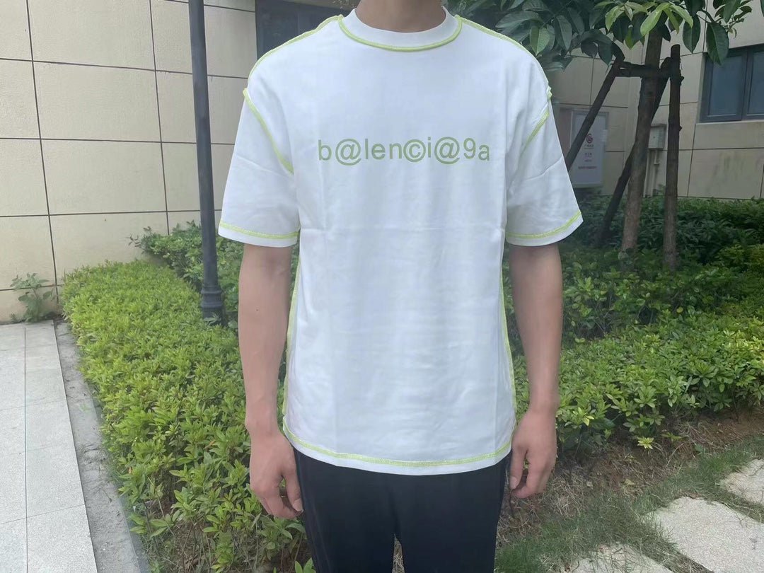 Balenciaga Digital Age Logo T-Shirt - Phantom Kicks