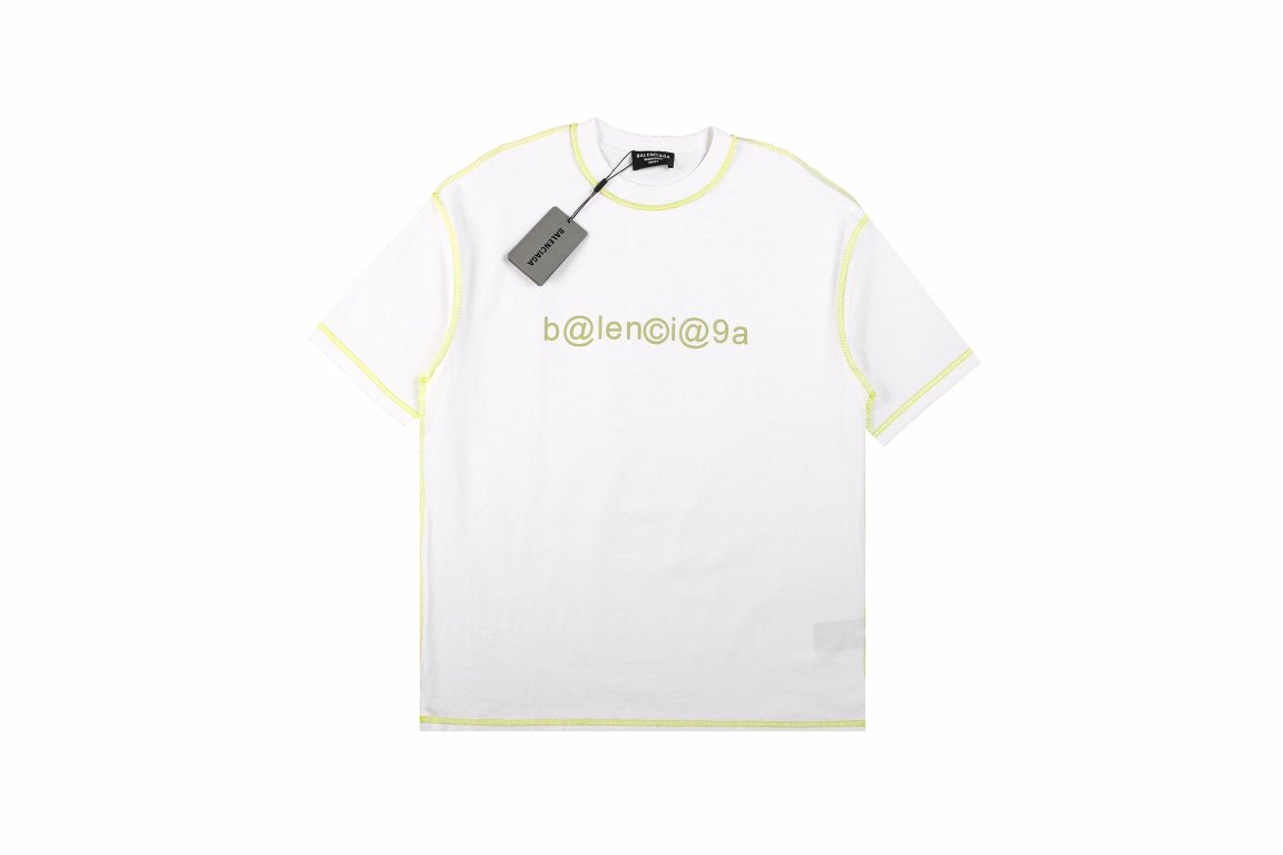 Balenciaga Digital Age Logo T-Shirt - Phantom Kicks