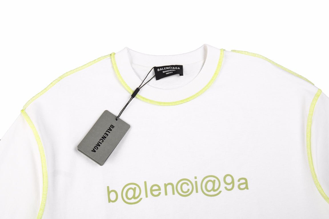 Balenciaga Digital Age Logo T-Shirt - Phantom Kicks