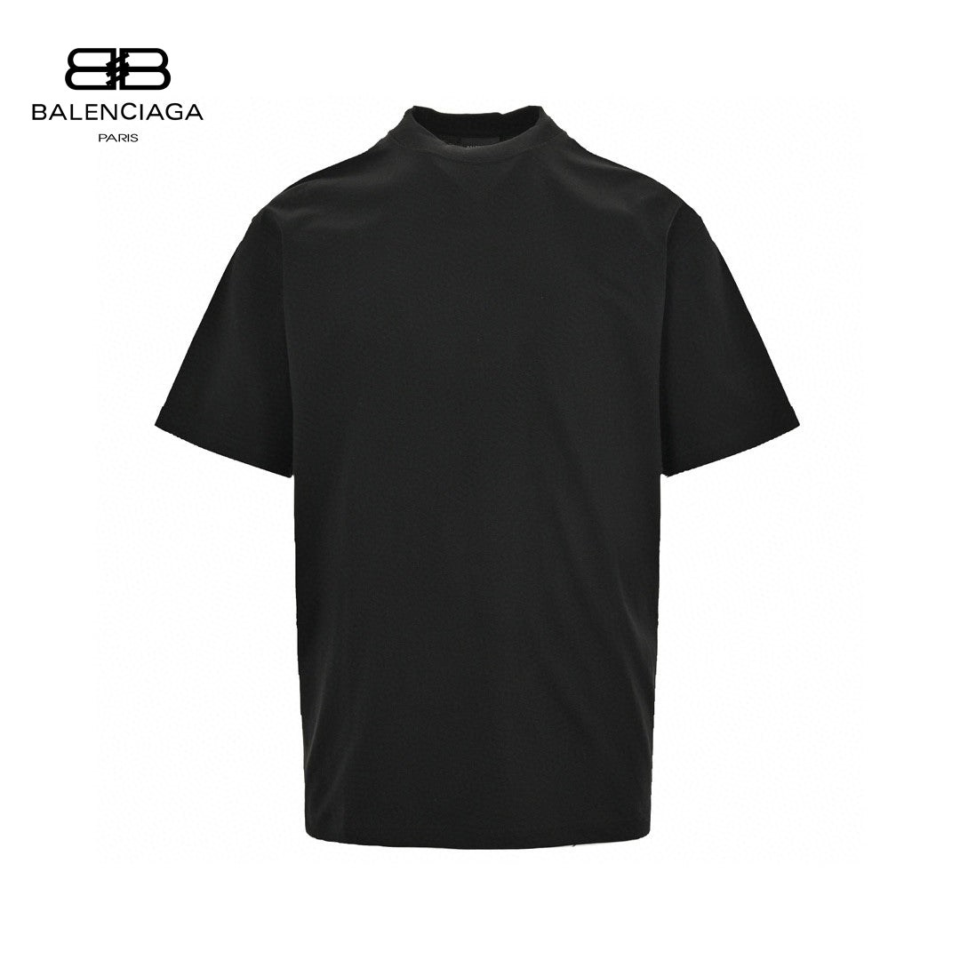 Balenciaga Distorted Logo T-Shirt (Black) - Phantom Kicks