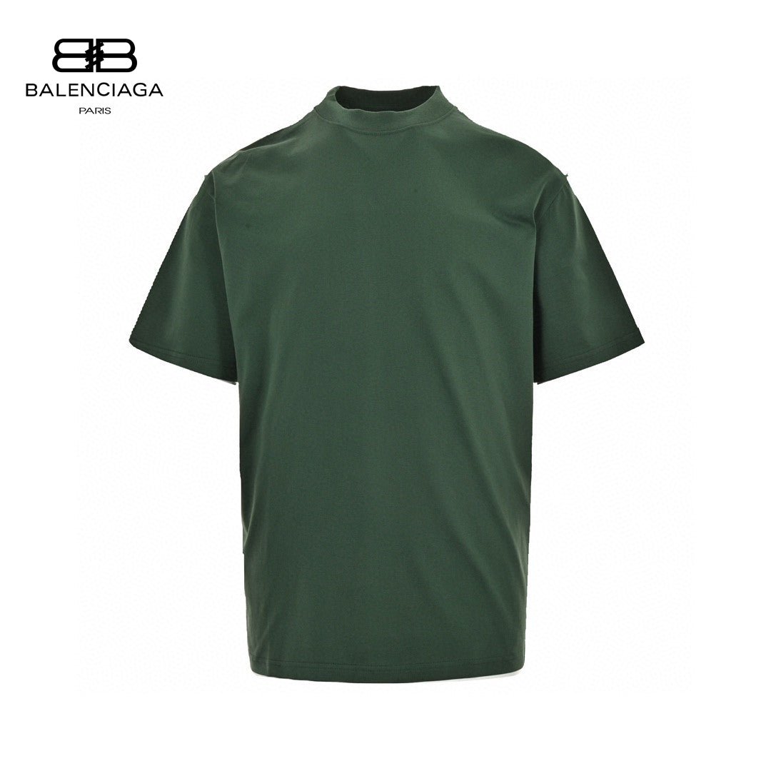 Balenciaga Distorted Logo T-Shirt (Green) - Phantom Kicks