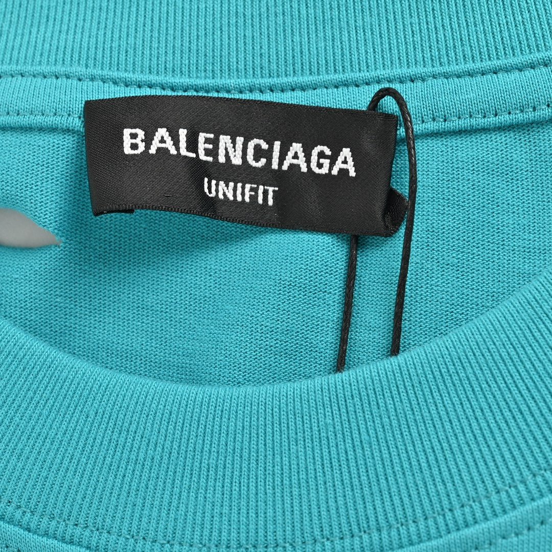 Balenciaga Distressed Logo T-Shirt - Phantom Kicks