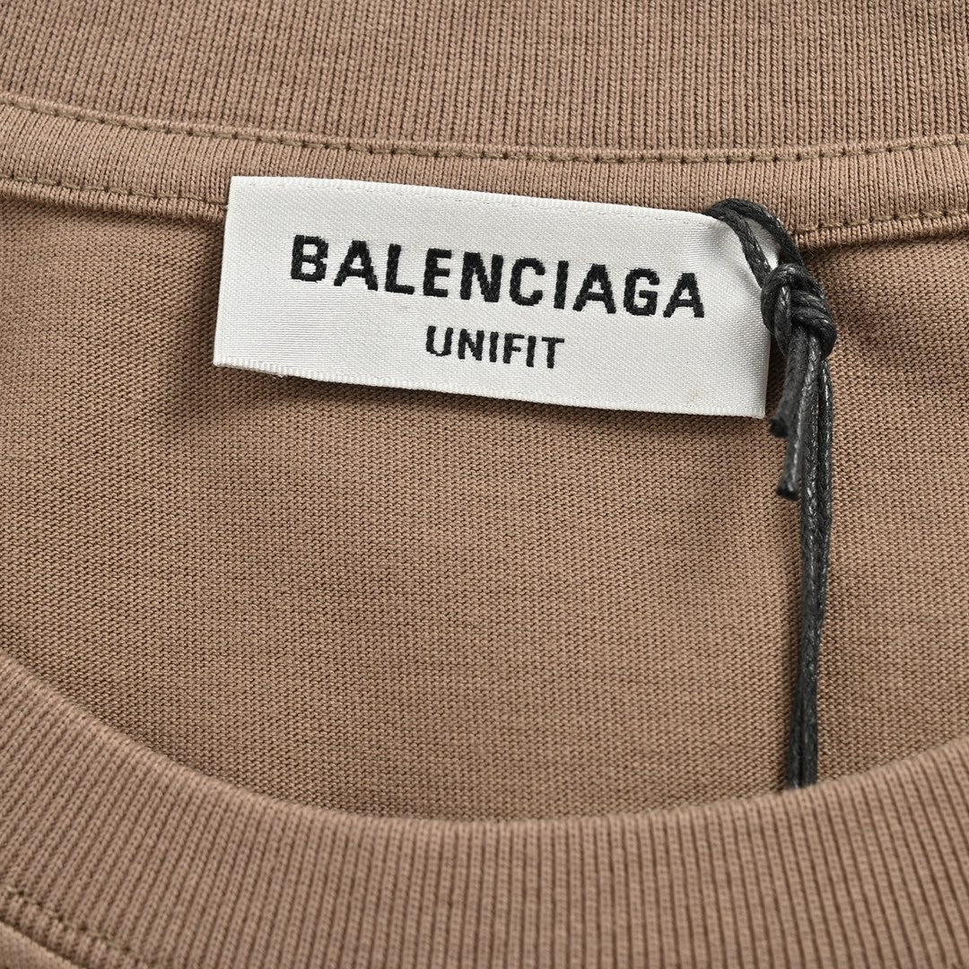 Balenciaga Distressed Logo T-Shirt - Phantom Kicks