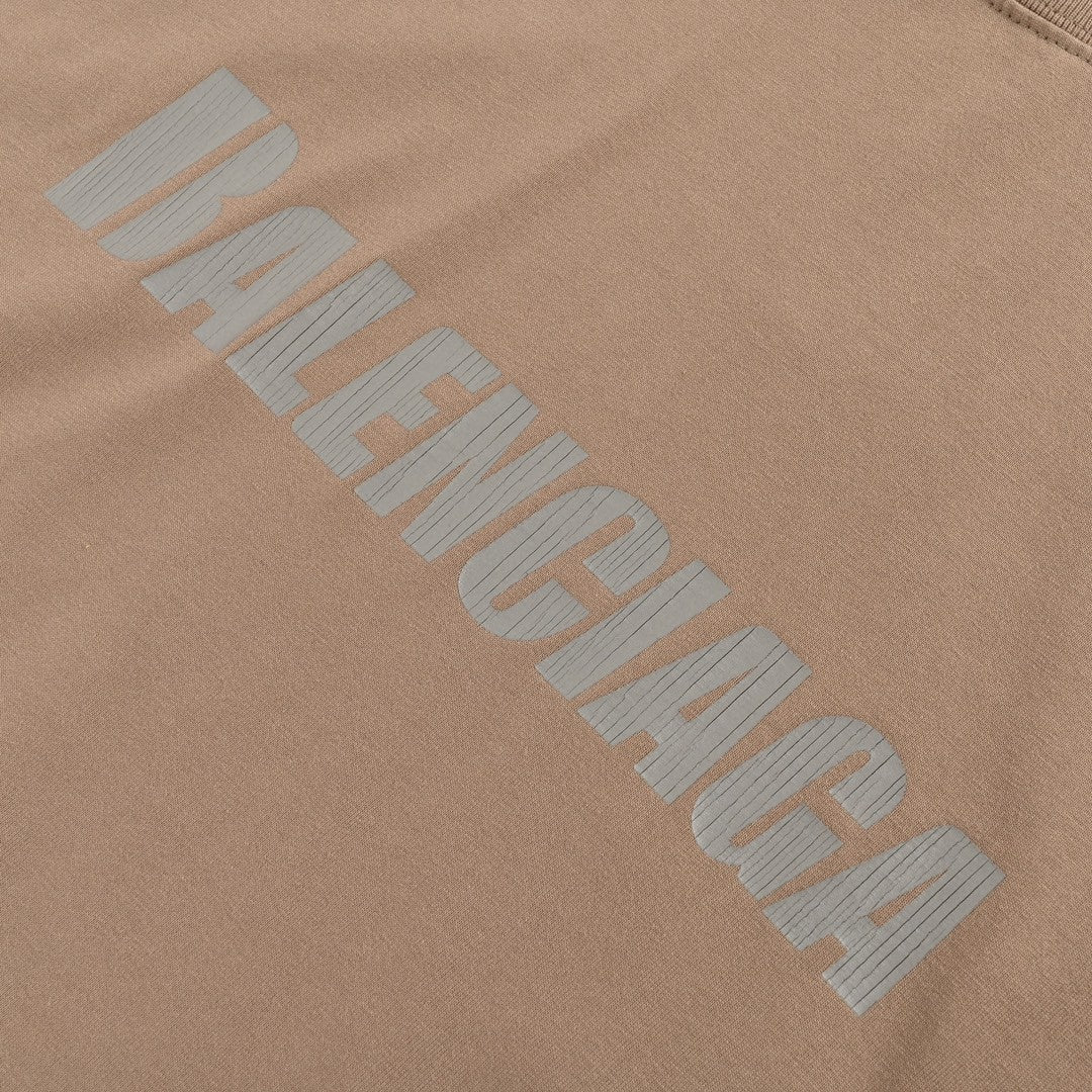 Balenciaga Distressed Logo T-Shirt - Phantom Kicks