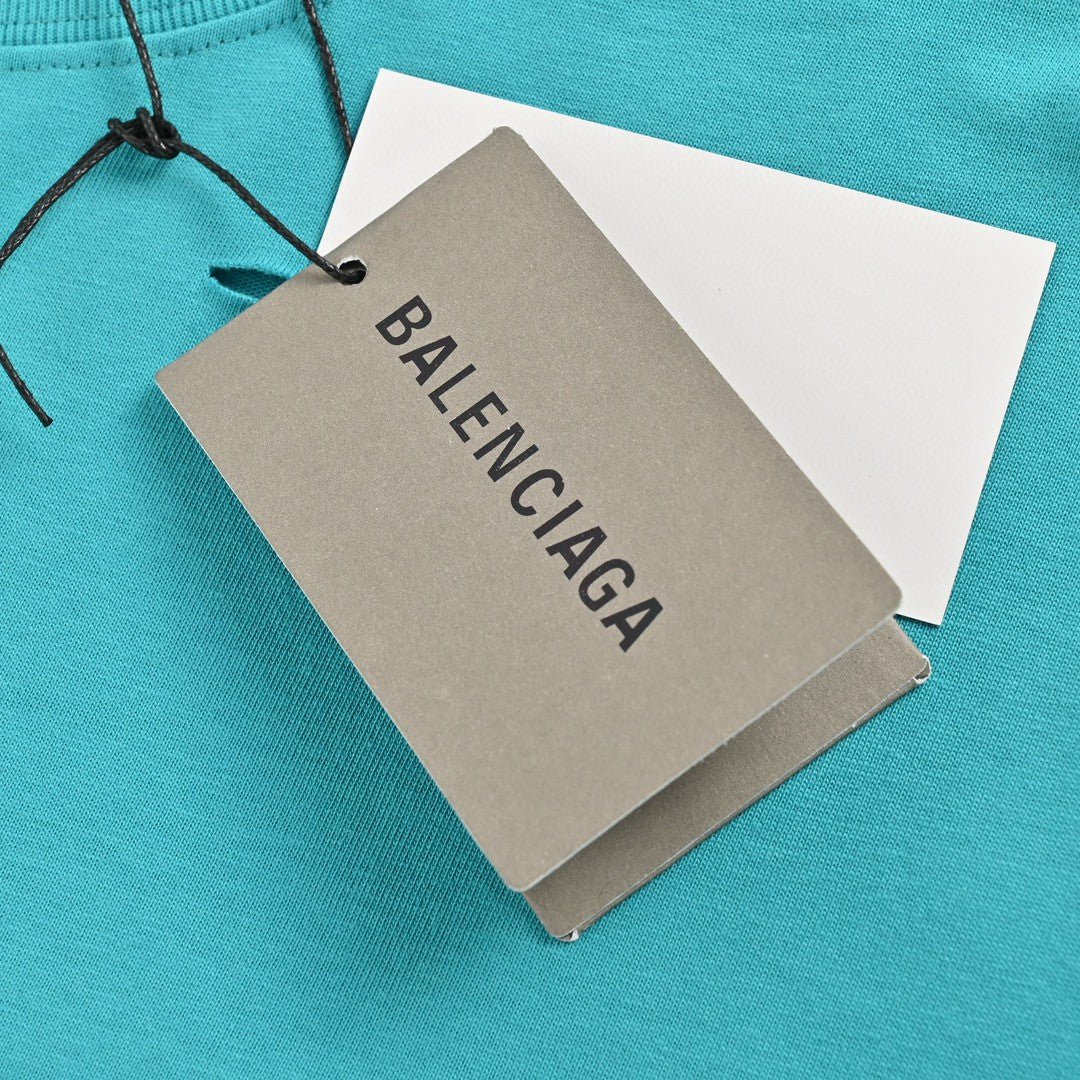 Balenciaga Distressed Logo T-Shirt - Phantom Kicks