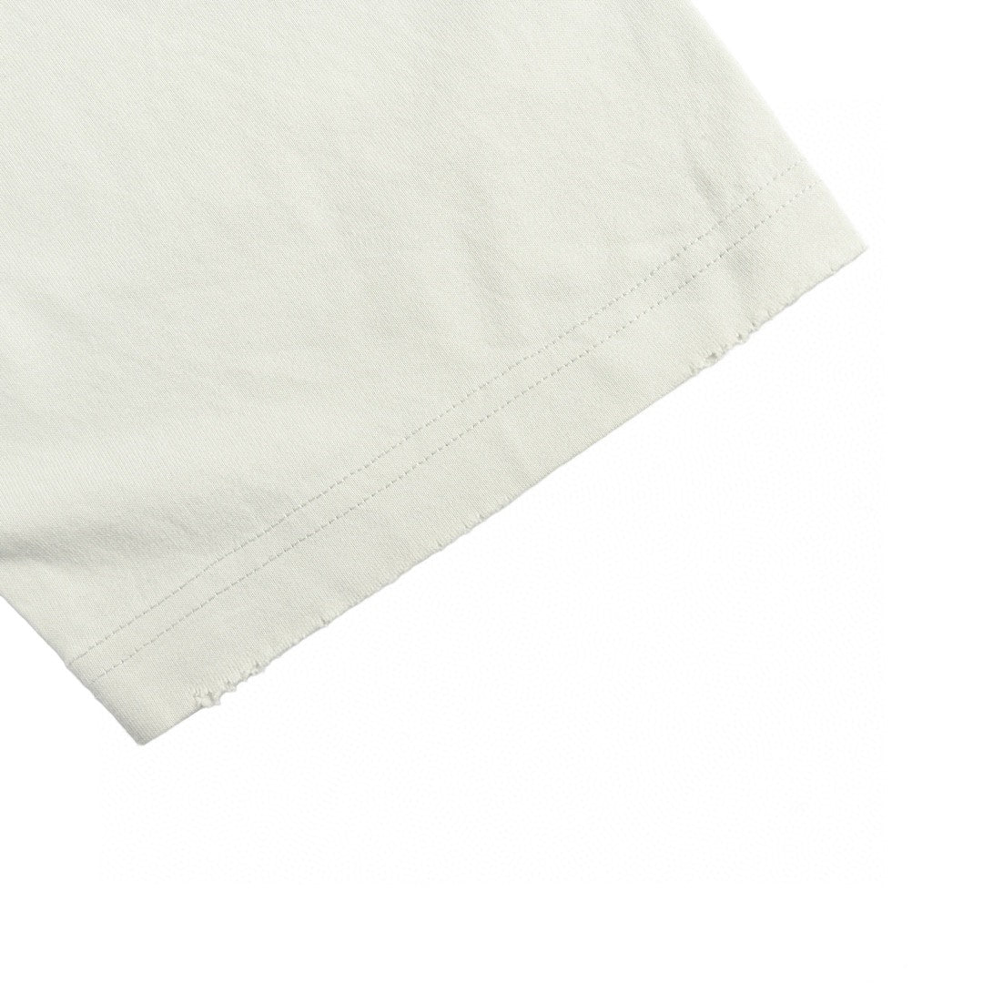 Balenciaga Distressed Logo T-Shirt in White - Phantom Kicks