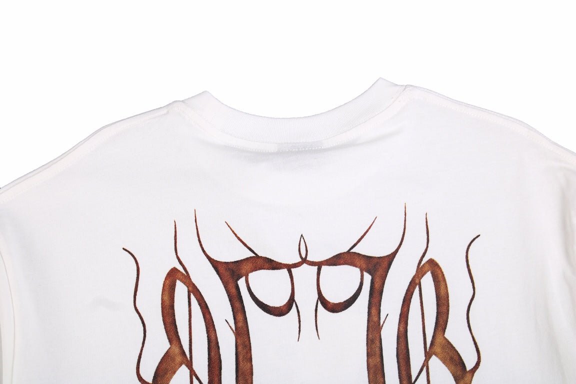 BALENCIAGA DOUBLE B LOGO T-SHIRT WHITE - Phantom Kicks